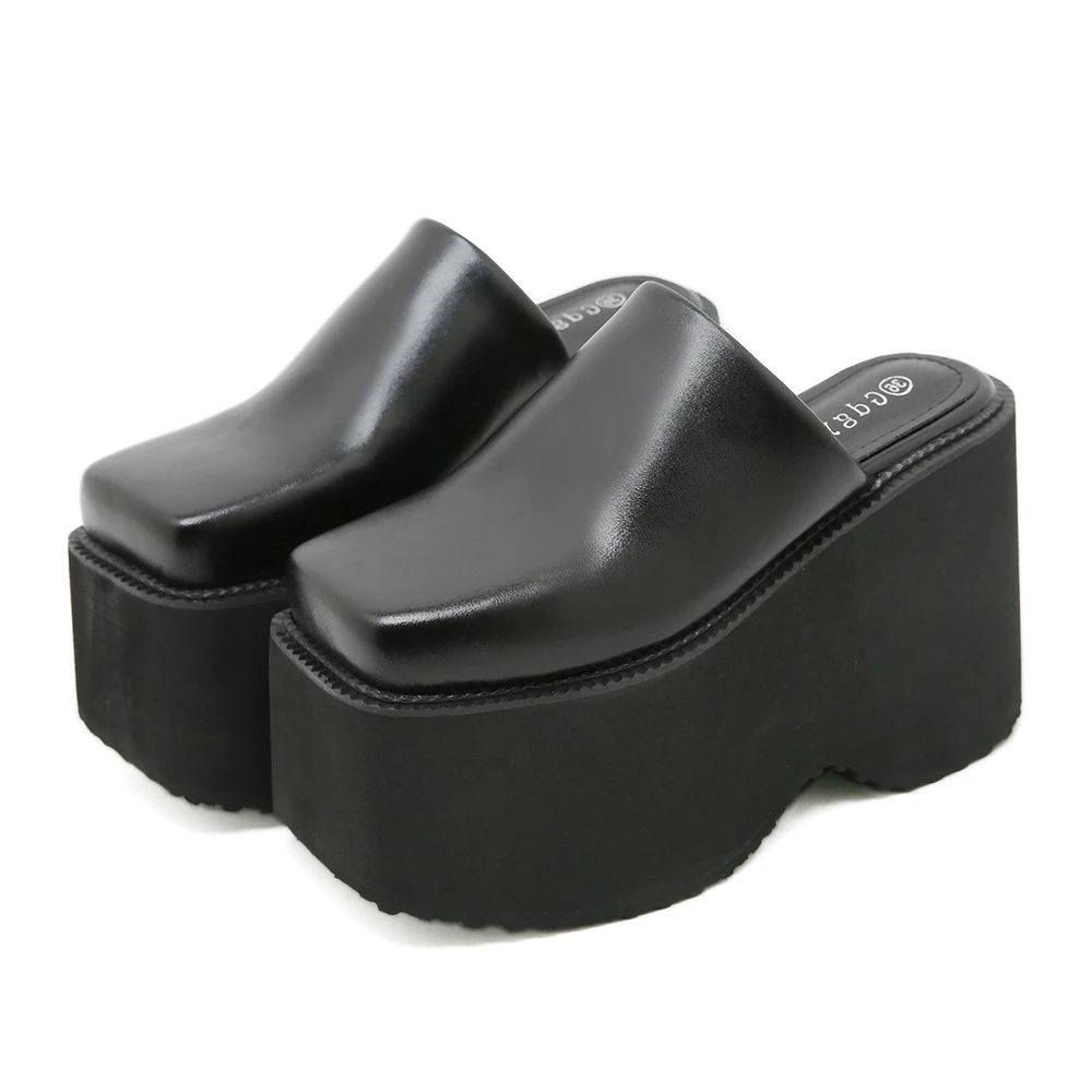 Mules à plateforme Gotique – Image 7