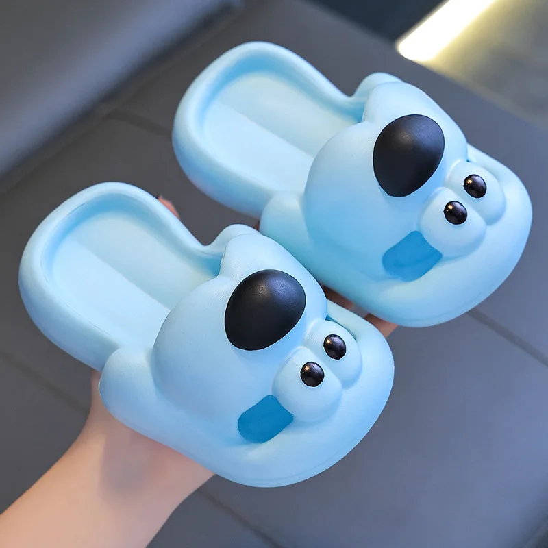 Sabots Pantoufles pour enfants avec motif chiot – Image 9