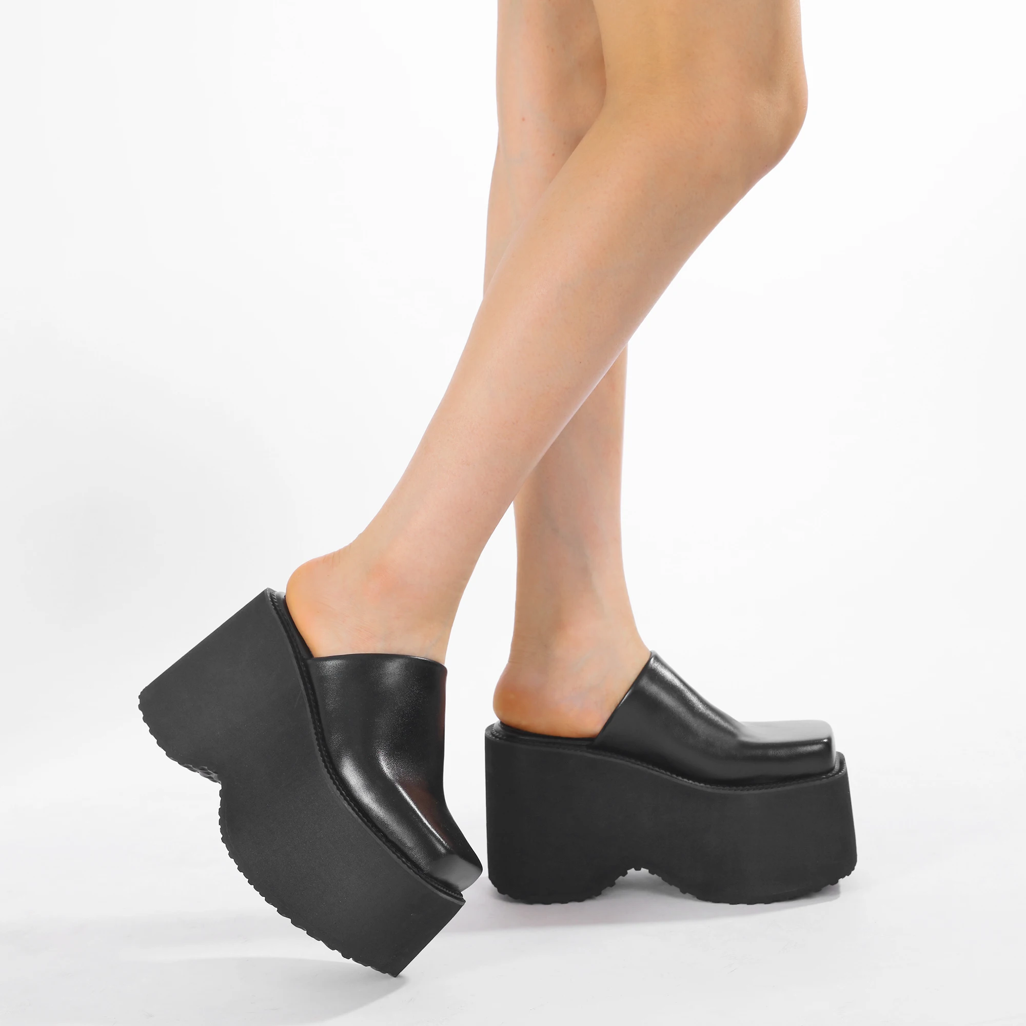 Sabots Mules avec Platforme – Image 6