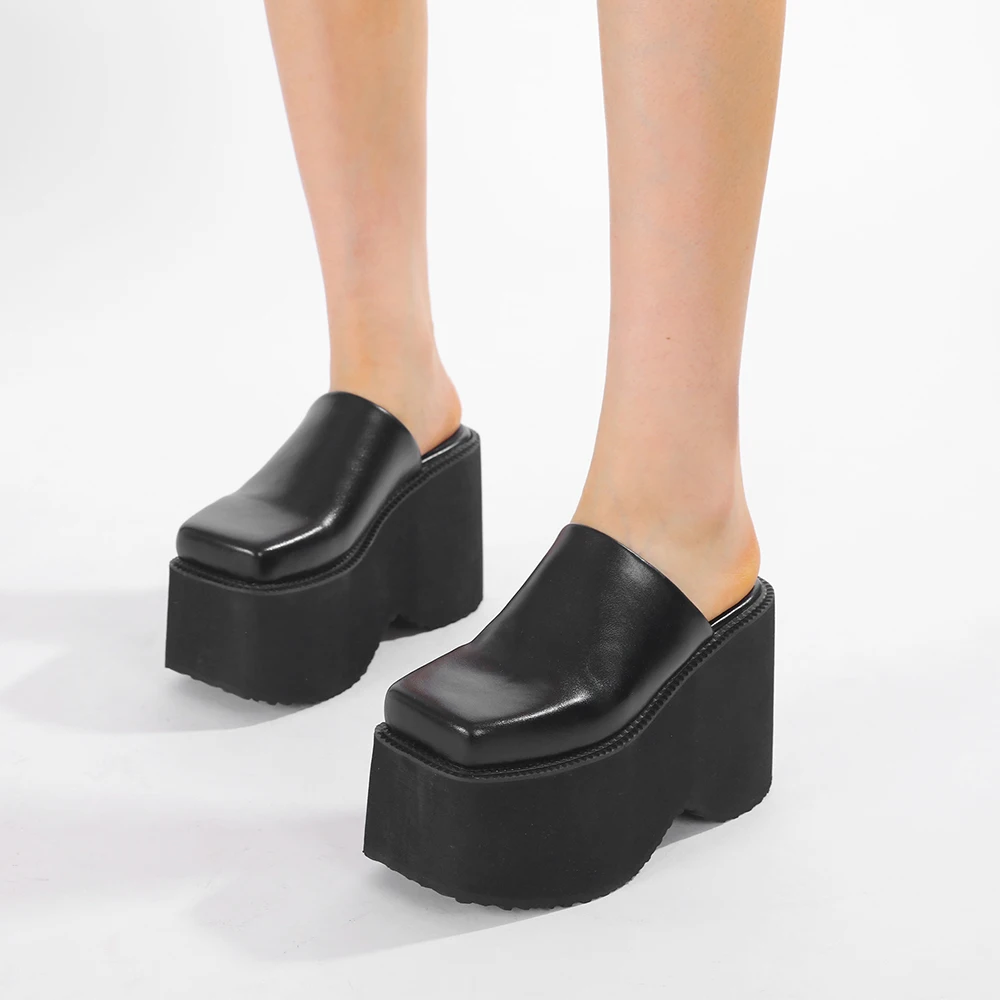Mules à plateforme Gotique – Image 8