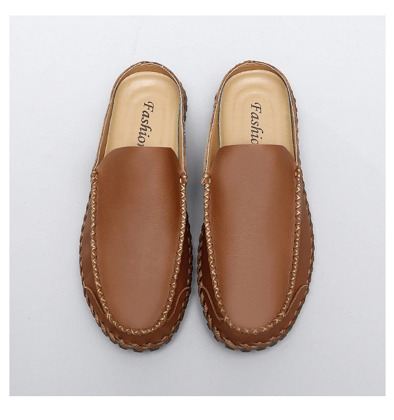 Pantoufles Sabots en cuir – Image 10