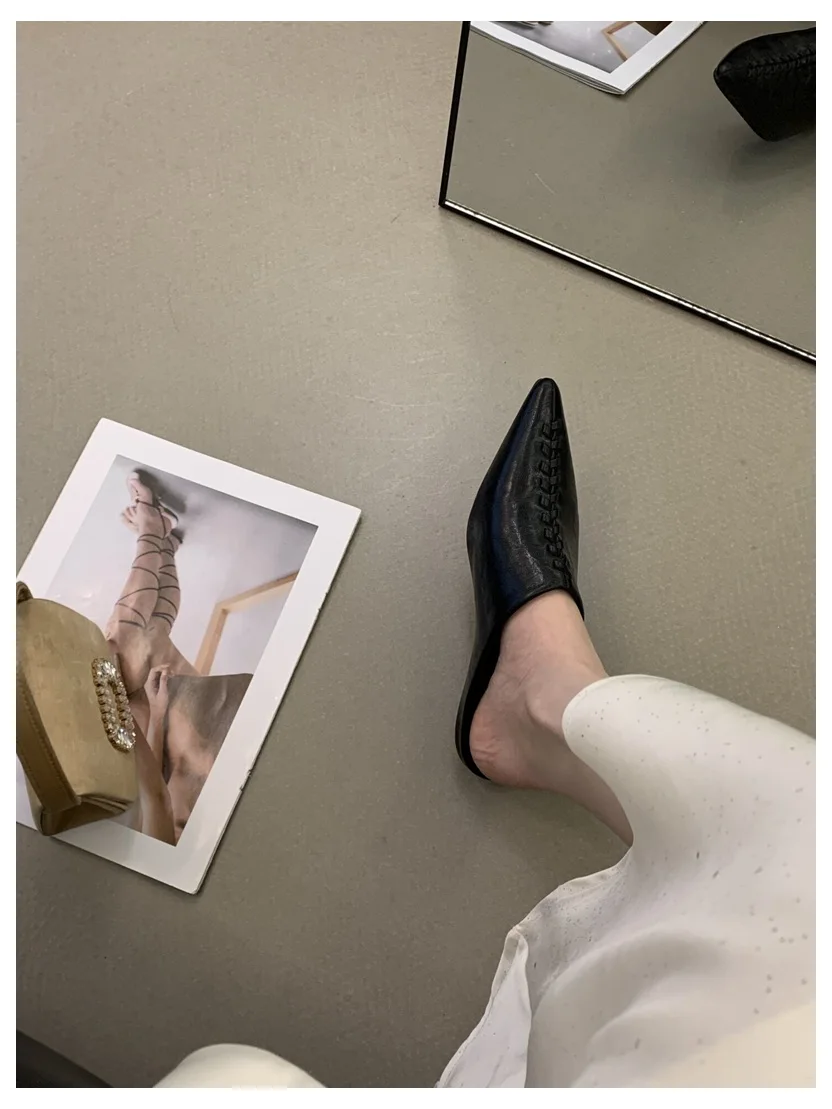 Mules pour femmes à petits talons – Image 5