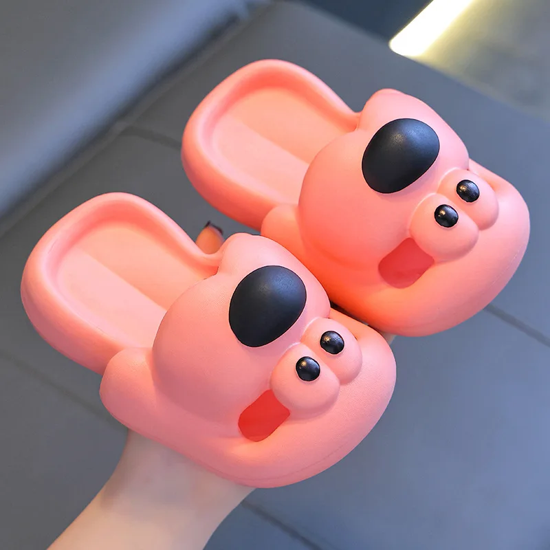Sabots Pantoufles pour enfants avec motif chiot – Image 7