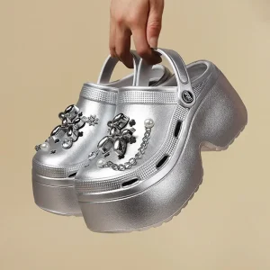 Sabots talons compensés