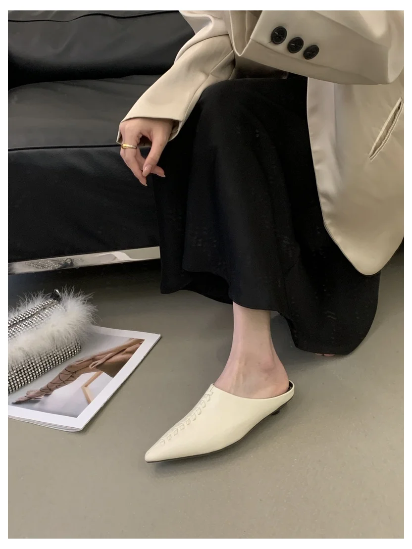 Mules pour femmes à petits talons – Image 3