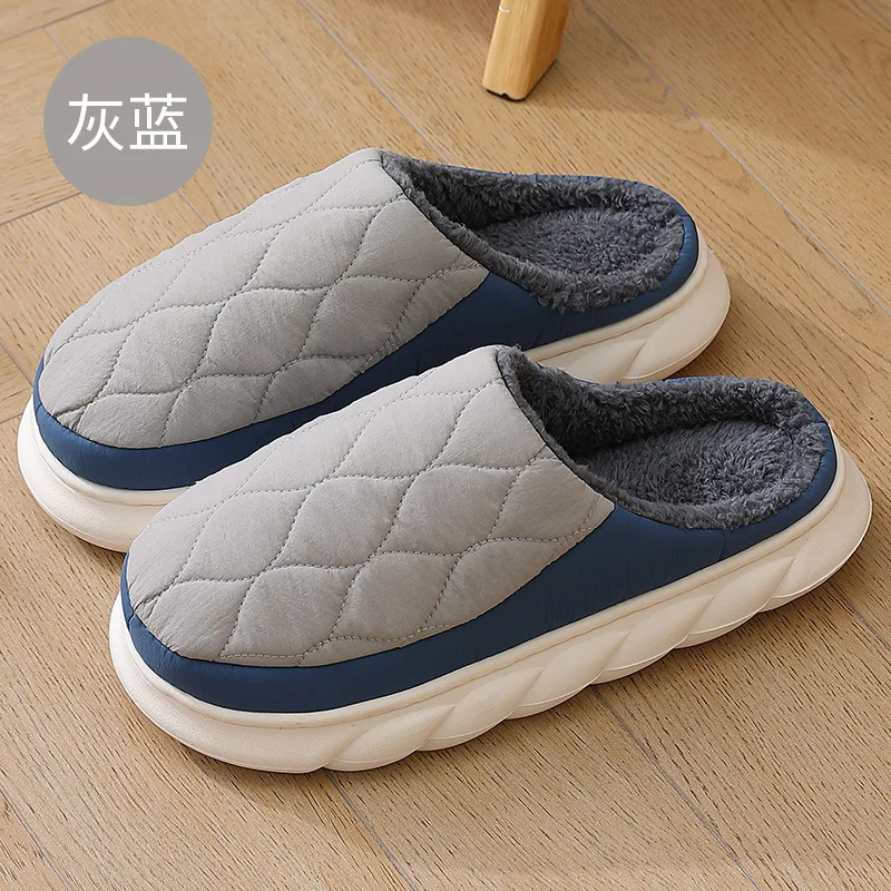 Chaussures d'hiver pour hommes, pantoufles fourrure – Image 15