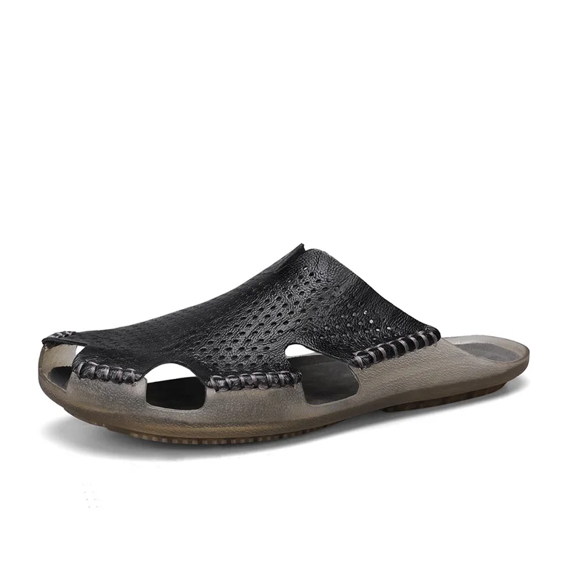 Sandales sabots en cuir pour homme – Image 5