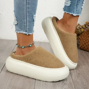 Pantoufles d'hiver pour femmes