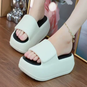 Sabots à talons hauts pour femmes, style gothique